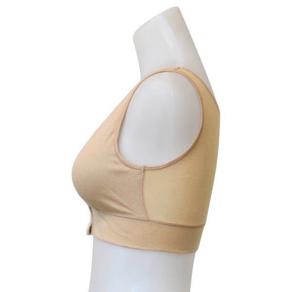 シンプル前開きブラ【81052】 | Fleep/フリープ通販―綿の女性下着や