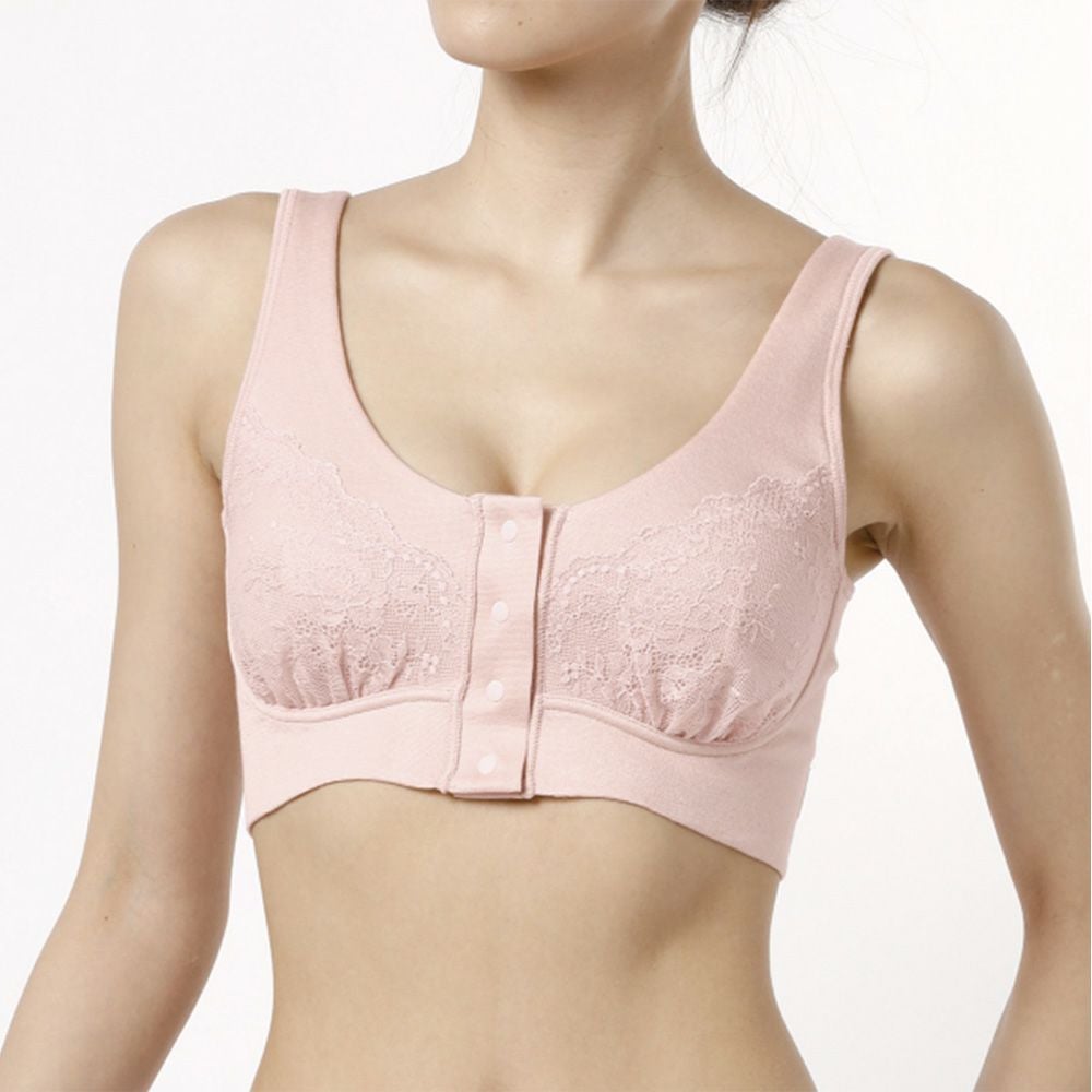 シンプルレーシー前開きブラ【84087】 | Fleep/フリープ通販―綿の女性